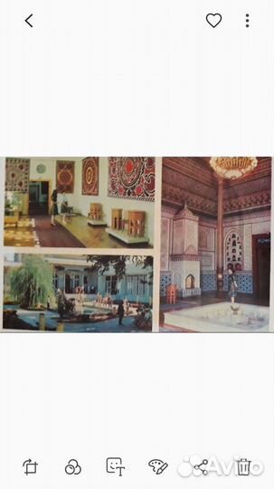 Открытки раритет, сов. Узбекистан