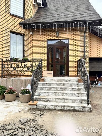 Кованые перила для лестницы