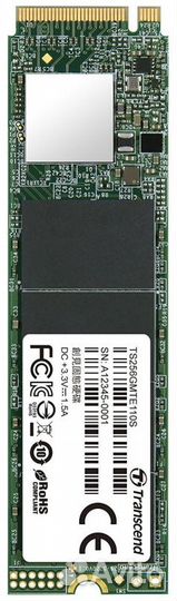 256 гб SSD M.2 накопитель Transcend (TS256gmte110S
