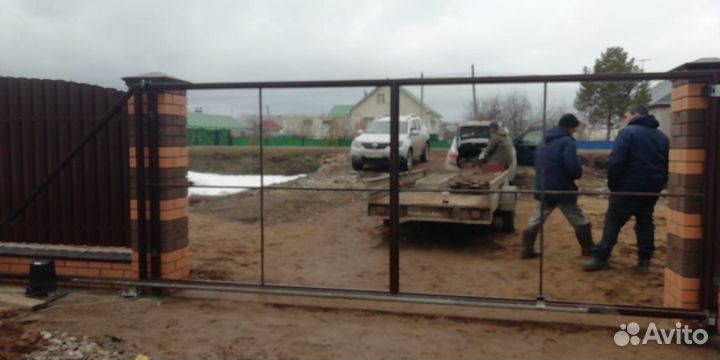 Каркас для откатных ворот