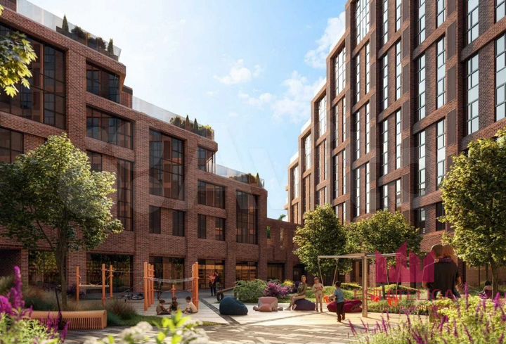 1-к. квартира, 42 м², 4/25 эт.