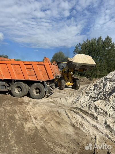 Песок щебень чернозёма