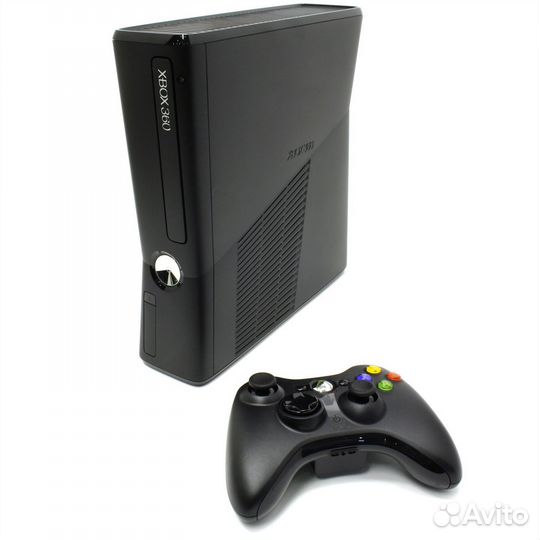 Xbox 360 250 gb+ 4 месяца гарантии + 2 геймпада