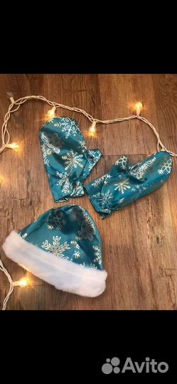 Костюм снегурочки новый