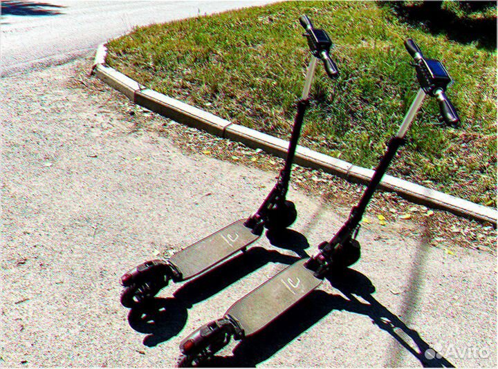 Электросамокат с сиденьем новый