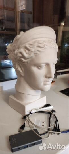 Гипсовая голова 38 см