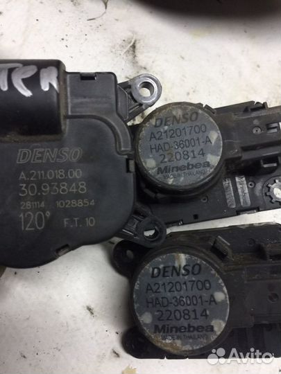 Резистор/ привод заслонки/ рено мастер 3