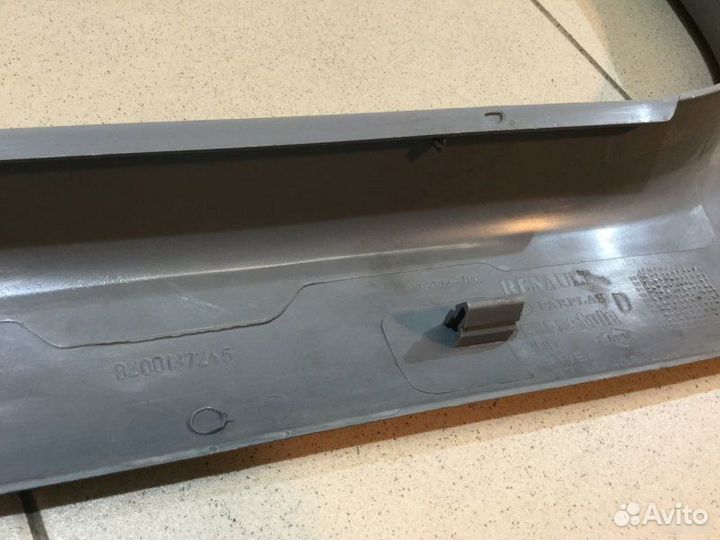 Накладка на порог Renault Clio 2 1998-2008