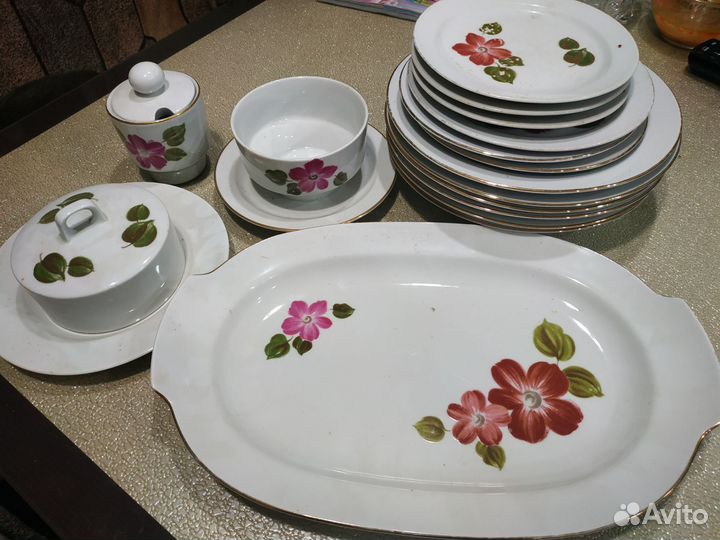 Столовый сервиз гдр Кольдиц