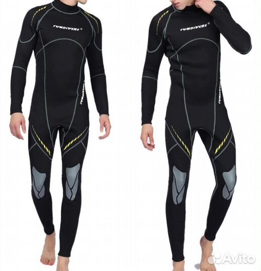 Гидрокостюм мужской Fundivers неопреновый 3мм