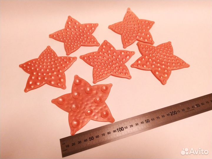 Коврик на присосках Звездочки