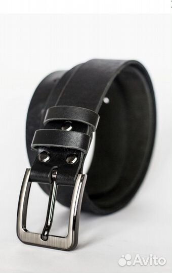 Ремень кожаный ручной работы