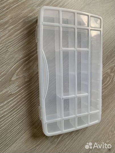 Прозрачный бокс / коробка для хранения мелочей