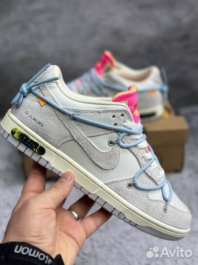 Кроссовки Nike Off-White x Dunk Low 'Lot 38 of 50'