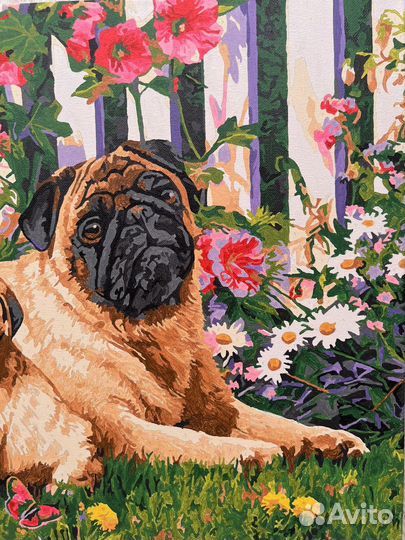 Картина по номерам готовая