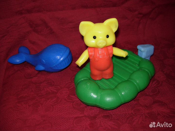 Пластмассовые игрушки СССР