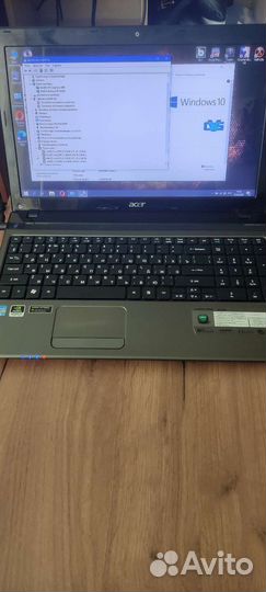 Ноутбук Acer aspire 5750g