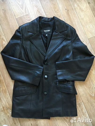 Кожаный пиджак