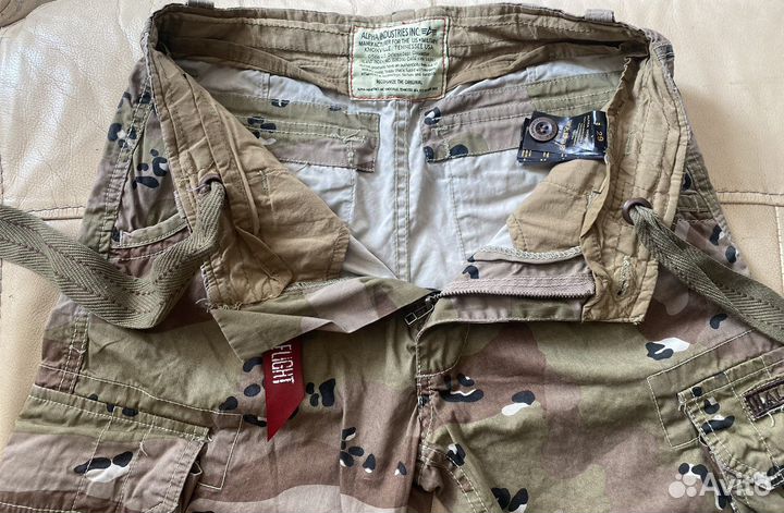 Шорты alpha industries