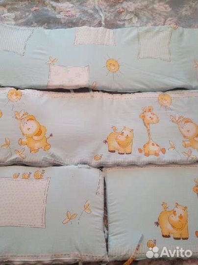 Бортики в детскую кроватку