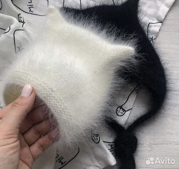 Шапка с ушками