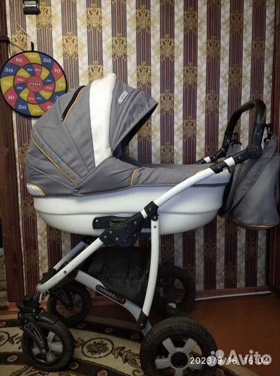 Коляска люлька для новорожденных бу