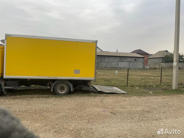 Будка с рефрижератором с гидробортом