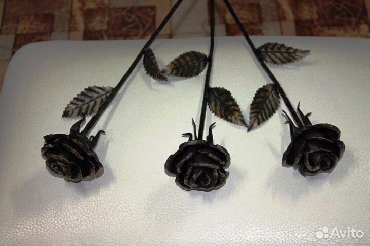 Кованая роза