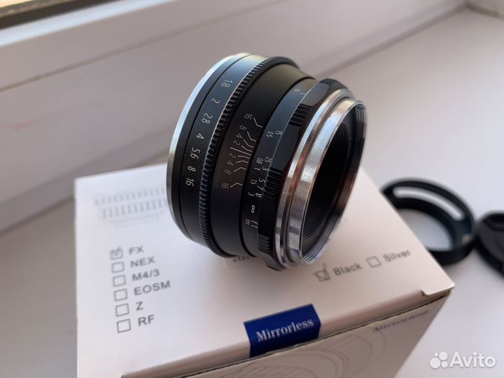 Объектив Pergear 25 mm f 1.8 для Fujifilm