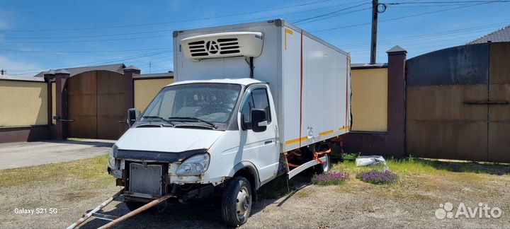 ГАЗ ГАЗель 3302 2.5 МТ, 2008, битый, 100 000 км