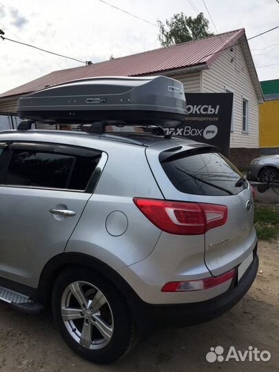 Автобокс на киа спортейдж (бокс на крышу KIA sport