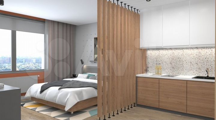 Апартаменты-студия, 25,8 м², 11/12 эт.