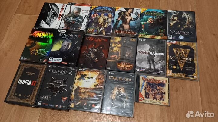 Коллекция редких компьютерных игр