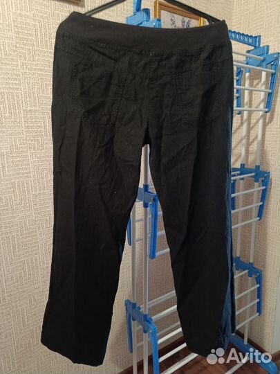 Льняные брюки женские. Размер 44-48