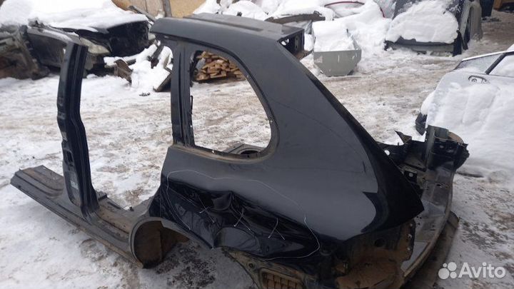 Средняя стойка порог задняя левая Porsche Cayenne
