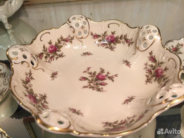 Rosenthal розы букет цветы фарфор антикварный стар