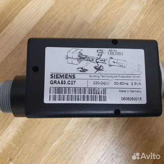 Датчик пламени Siemens QRA 53.C27 Weishaupt 600580
