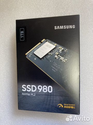 1000 гб SSD M.2 накопитель Samsung 980 (MZ-V8V1T0B