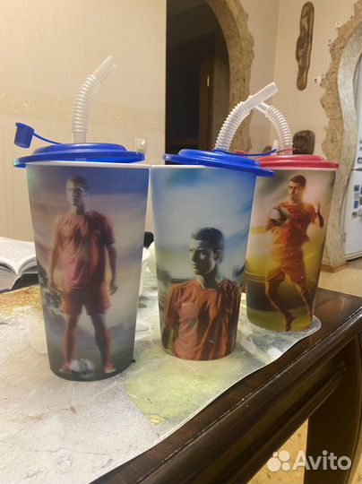 Стаканы KFC с CR7