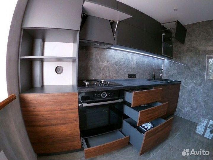 Кухня в стиле хай тек на заказ