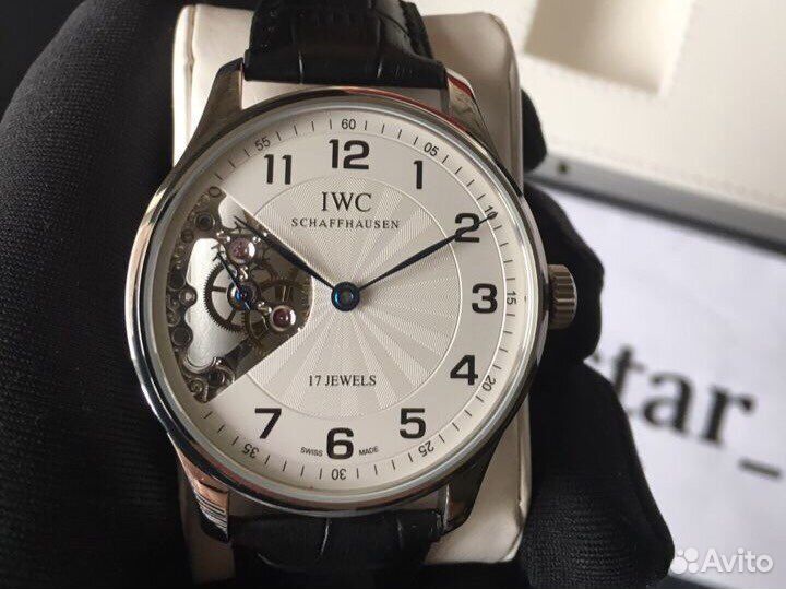 Часы мужские механические скелетон