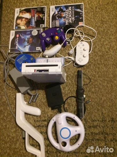 Nintendo Wii мега комплект, game cube,n64. sega