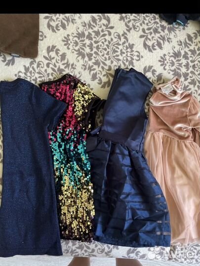 Вещи пакетом (три пакета) на девочку 4-5 лет