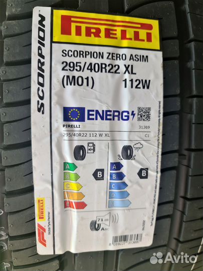 Pirelli Scorpion Zero Asimmetrico 295/40 R22