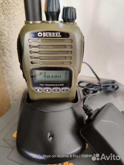 Рация для охотников Burrel pro VHF.128 каналов