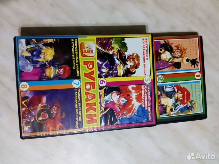 DVD аниме «Рубаки»