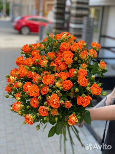 Цветы розы букет