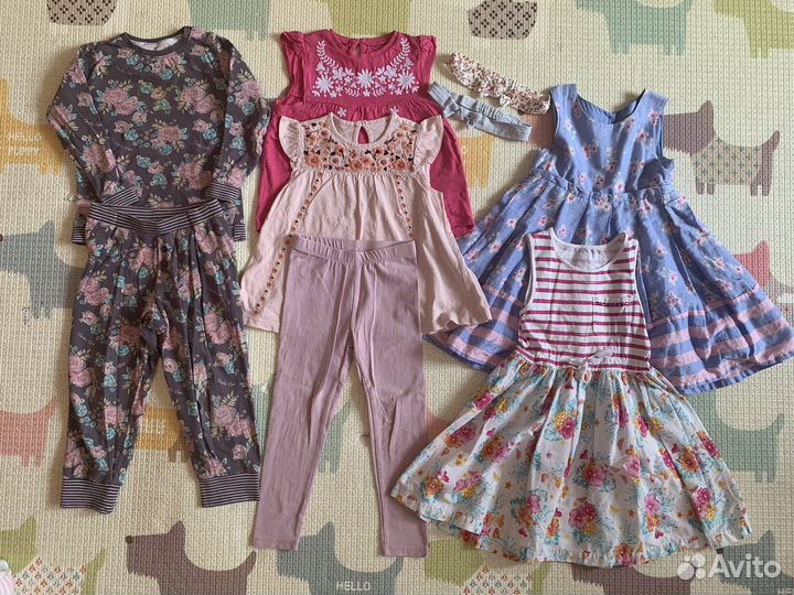 Пакет вещей на девочку 98 (2-3 года)