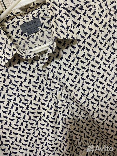 Рубашка мужская zara