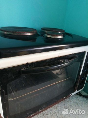 Плита-духовка электрическая настольная бу